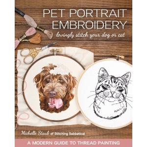 Book-Pet Portrait Embroidery