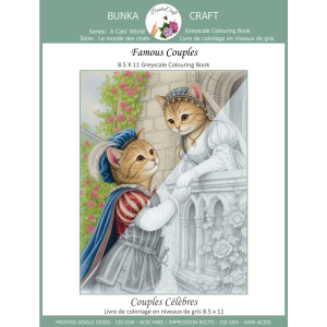 CB-501 Power Couples - 8.5 x 11in Colouring Book